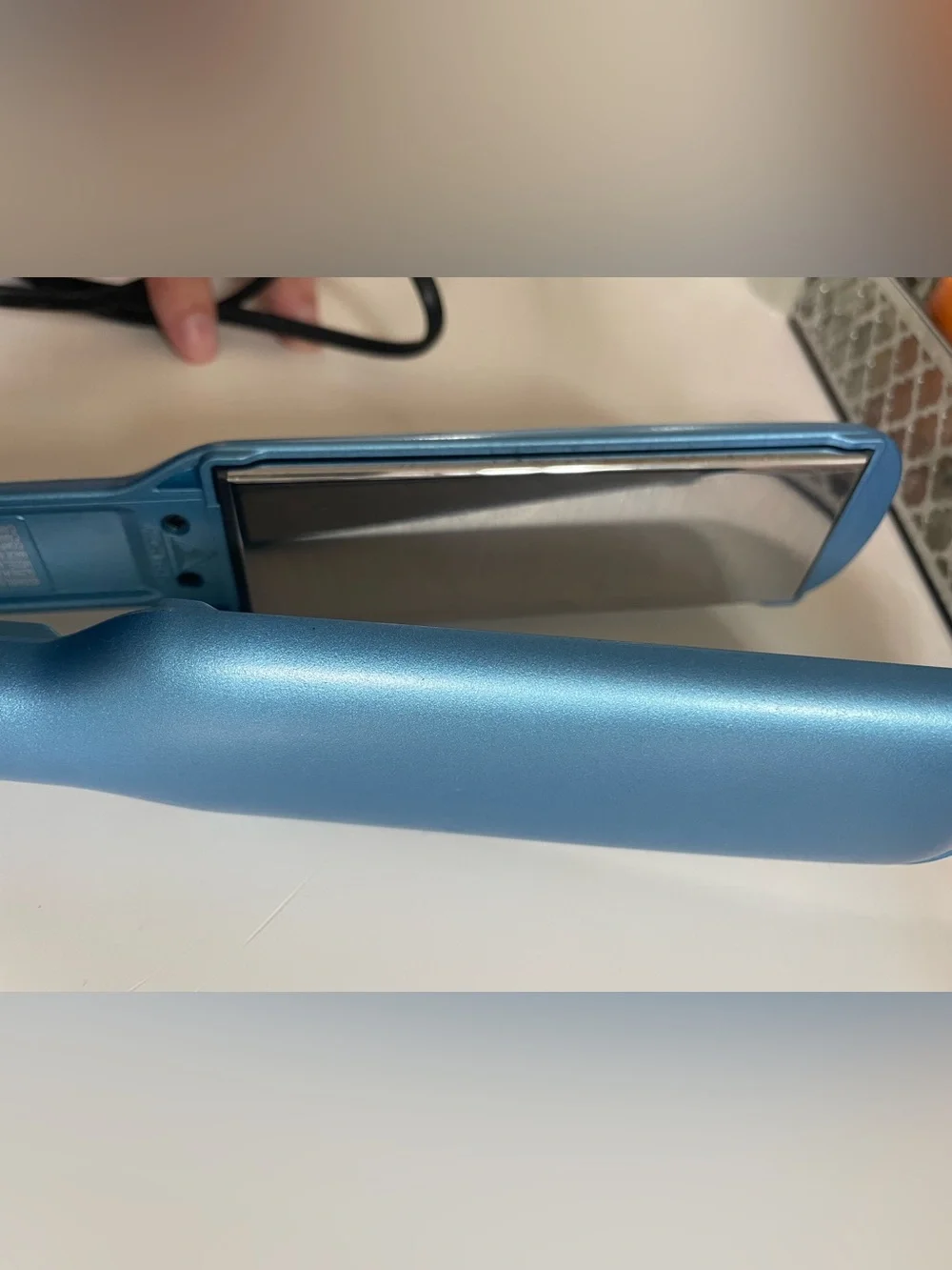 BaBylissPRO Nano Titanium Blue Flat Iron 1 1/2